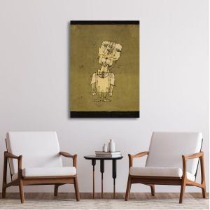 Canvas print Ghost of a genius, Klee Paul 2