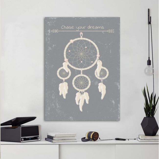 Πίνακας σε καμβά Ονειροπαγίδα (Dream catcher)