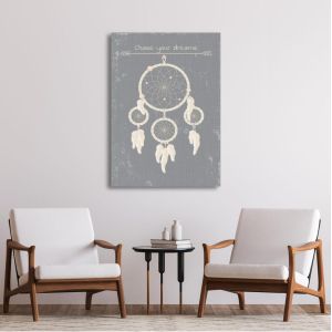 Πίνακας σε καμβά Ονειροπαγίδα (Dream catcher) 2
