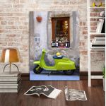 Canvas print Vespa scene