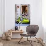 Πίνακας σε καμβά Βέσπα, Vespa scene