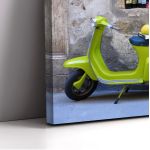 Πίνακας σε καμβά Βέσπα, Vespa scene