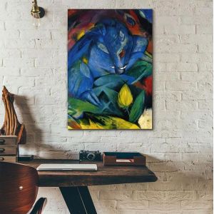 Canvas print Wild pigs (Boar and sow), Marc F.