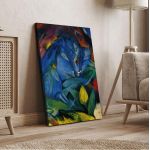 Canvas print Wild pigs (Boar and sow), Marc F.