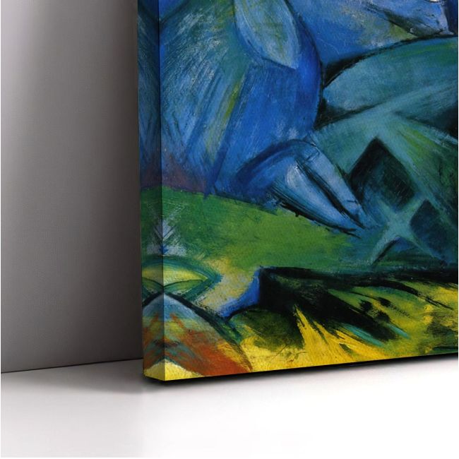 Canvas print Wild pigs (Boar and sow), Marc F.