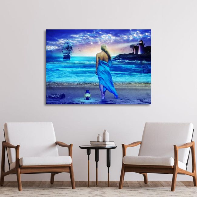Canvas print Fantasy beach