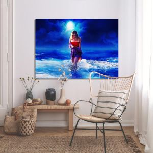 Canvas print Full moon 2