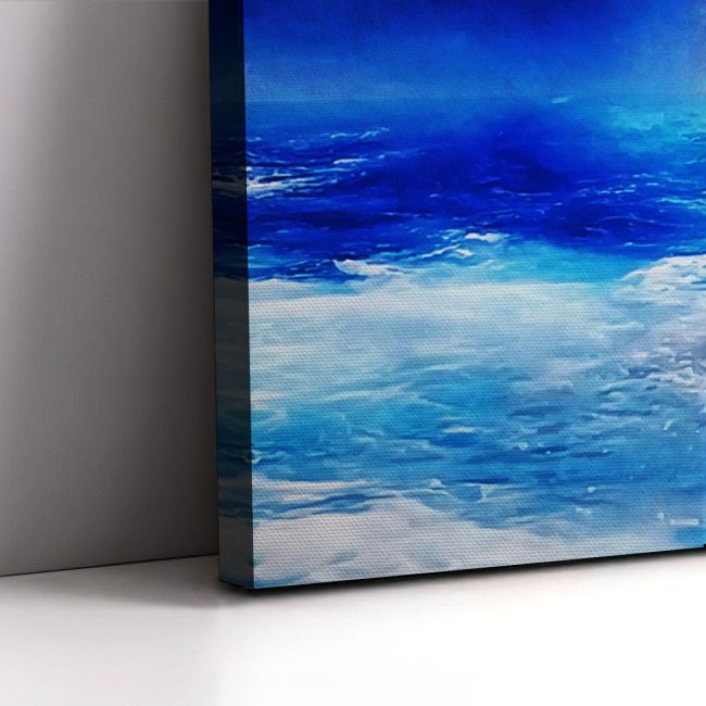 Canvas print Full moon
