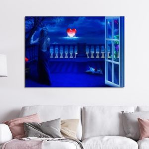 Canvas print Waiting for love