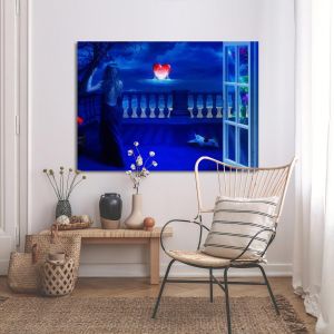 Canvas print Waiting for love 2