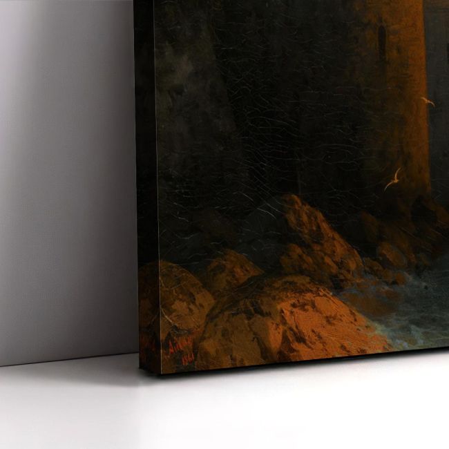 Canvas print Sunset at Konstantinople, Aivazovsky I.