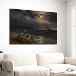Canvas print Survivors, Aivazovsky I.