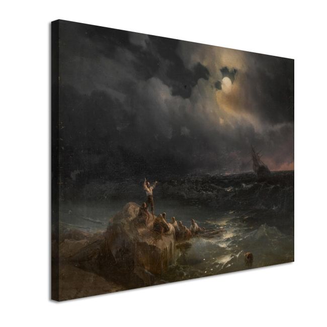 Πίνακας ζωγραφικής, Survivors, Aivazovsky I.