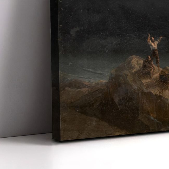 Canvas print Survivors, Aivazovsky I.