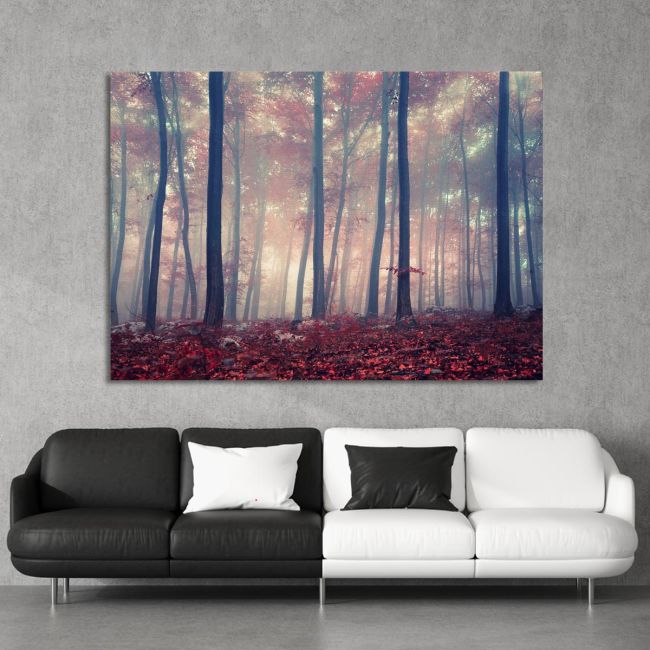 Πίνακας σε καμβά Δάσος, Mystic forest