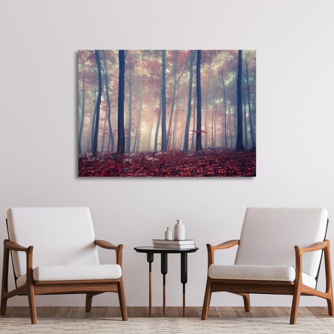 Πίνακας σε καμβά Δάσος, Mystic forest