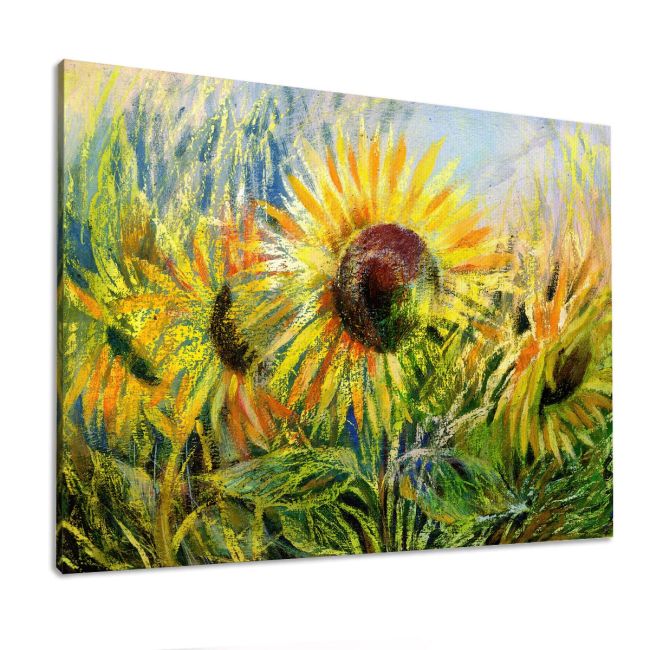 Canvas print, Sunflower field