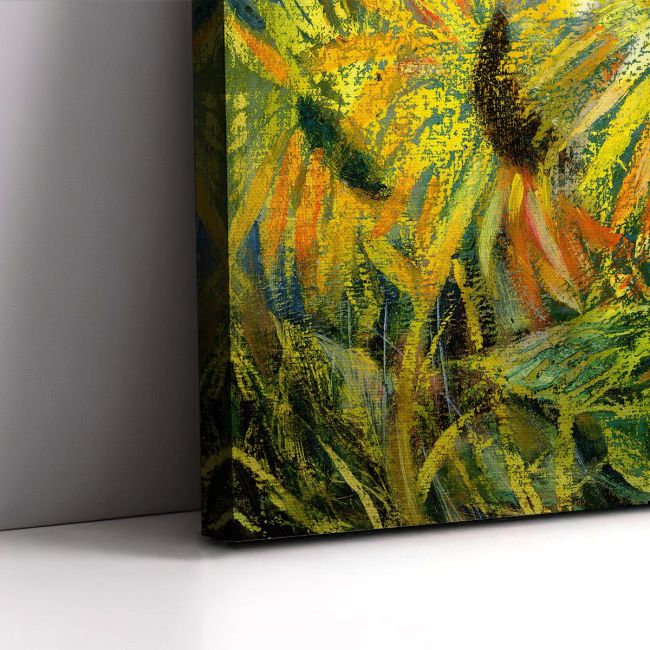 Canvas print, Sunflower field