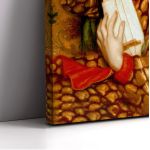 Canvas print vertical, A Christmas carol, Rossetti D. G.