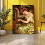 Canvas print vertical, A sea-spell, Rossetti D. G.