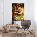 Canvas print vertical, A sea-spell, Rossetti D. G.