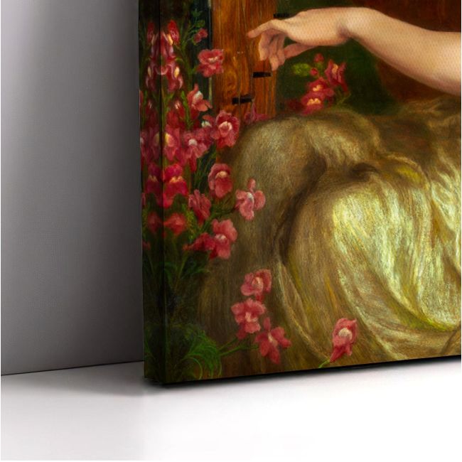 Canvas print vertical, A sea-spell, Rossetti D. G.