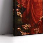 Πίνακας ζωγραφικής κάθετος, A vision of Fiammetta, Rossetti D. G.