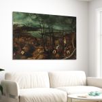 Πίνακας ζωγραφικής The gloomy day, Bruegel P.