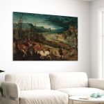 Canvas print The return of the herd, Bruegel Pieter, reproduction