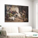 Πίνακας ζωγραφικής Σπαθομαχία, Αγνώστου