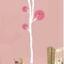 Wall stickers tree and butterflies, Butterflies tree 2, white
