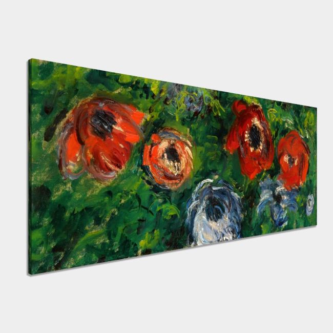 Πίνακας ζωγραφικής Anémones, Monet C.