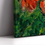 Canvas print Anémones, Monet C, reproduction