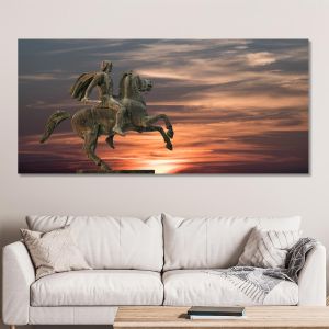 Canvas print Alexander the Great, Thessaloniki 2