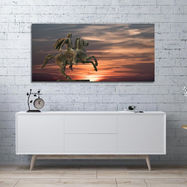 Canvas print Alexander the Great, Thessaloniki