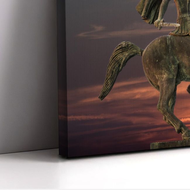 Canvas print Alexander the Great, Thessaloniki