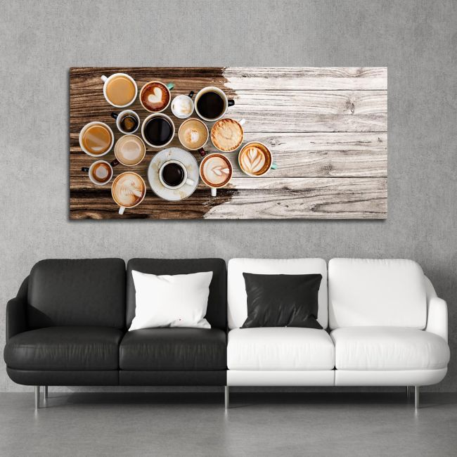 Canvas print More coffees!