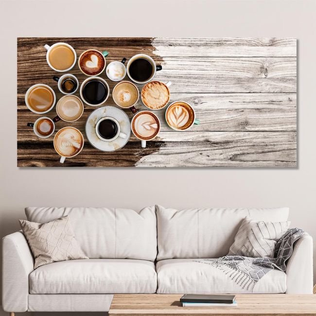 Canvas print More coffees!