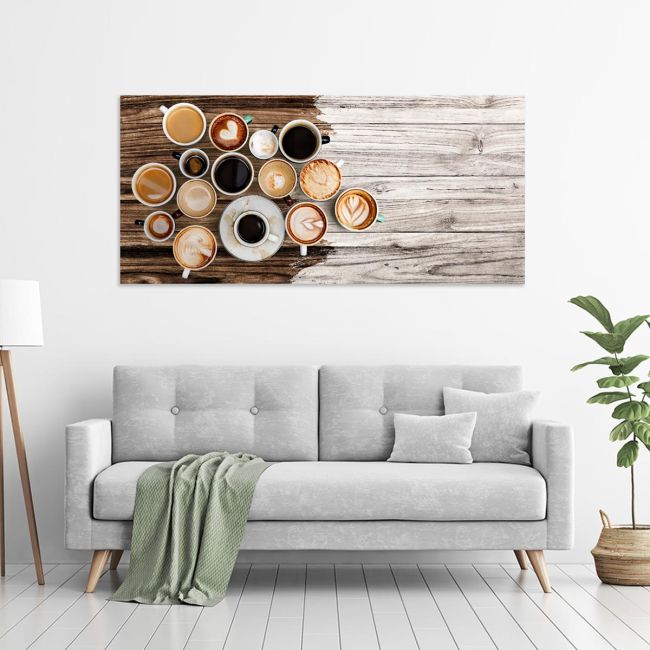 Canvas print More coffees!