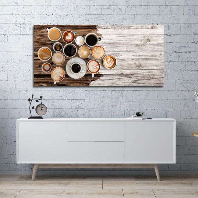 Canvas print More coffees!
