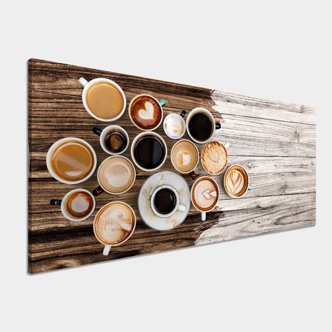 Canvas print More coffees!