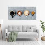 Canvas print Coffees!
