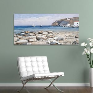 Canvas print Abstract sea scenery
