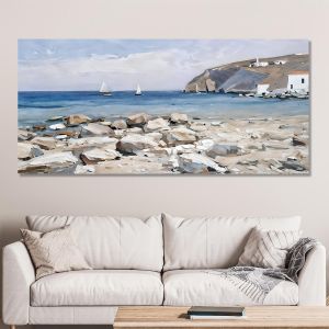 Canvas print Abstract sea scenery 2