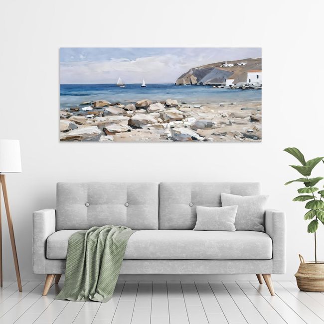 Canvas print Abstract sea scenery