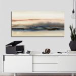 Canvas print Red horizon I