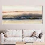 Canvas print Red horizon I