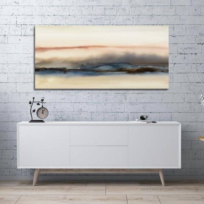 Πίνακας ζωγραφικής Red horizon I