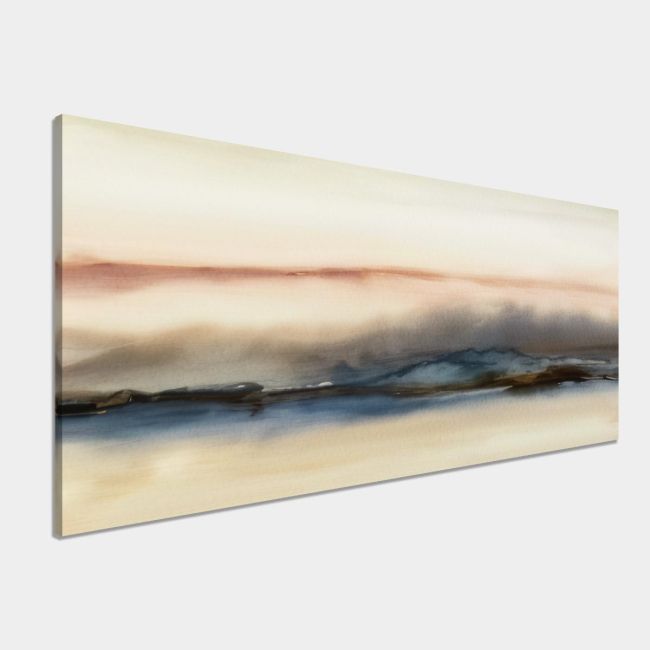 Canvas print Red horizon I