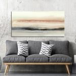 Canvas print Red horizon